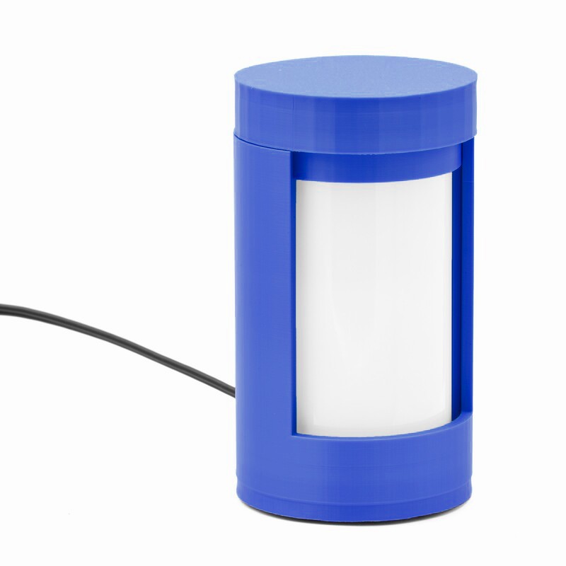 Shabbat Lamp with LED Bulb & SA Plug - Twist to use