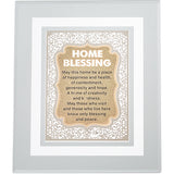 Framed Blessing - with Metal Plaque 23*28cm Home Blessing (English)