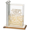 Matches Holder - Crystal with Metal Plate 12*12cm