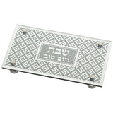 Candlestick Tray - Glass 25X14cm