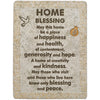 Framed Blessing - Polymer English Home Blessing 26*19cm