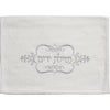 Hand Towel Set - Pair of White with Embroidery - 72×34cm