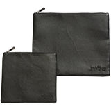Tallit & Tefillin Bag Set - Black Leatherette