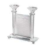 Candlesticks - Crystal 21cm Lighting Blessing