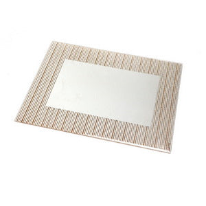 Candlesticks Tray - 40/30cm Gold Mirror