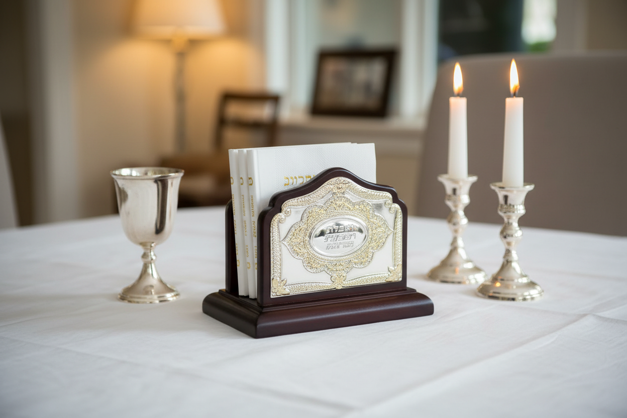 Bencher Holder Shabbat Table
