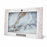 Challah tray in packaging without center text