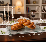 Challah Tray with Fresh Challah