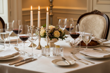 Crystal Shakers Shabbat Table
