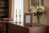 Eshet Chail blessing on sideboard