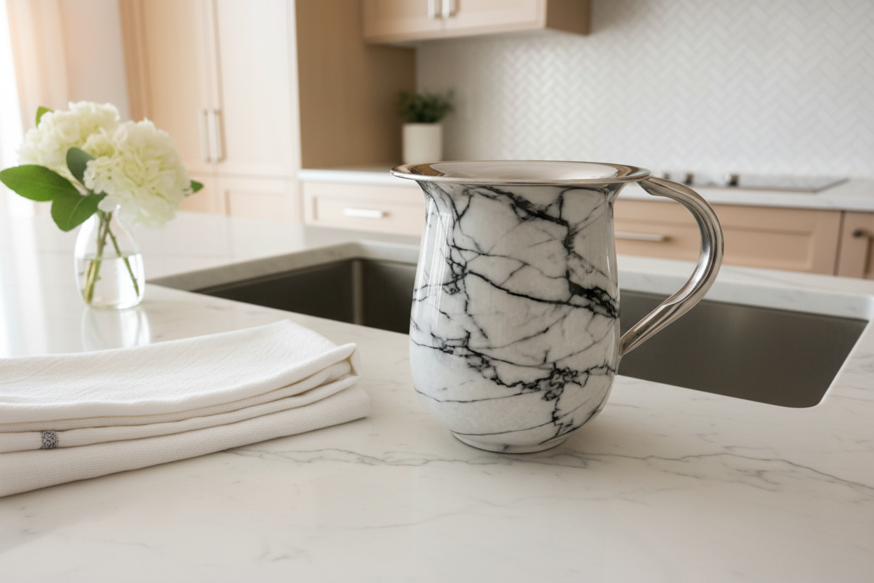 Marble Washing Cup Kitchen Sink