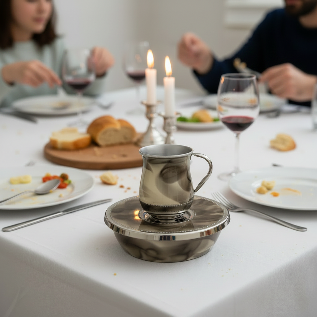 Mayim Acharonim - After Shabbos Meal Finished