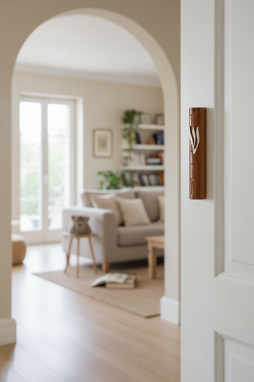 Mezuzah on Doorframe