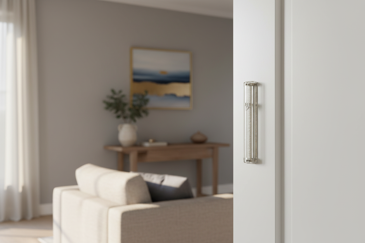 Mezuzah on Doorframe