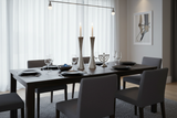 Modern dining centerpiece
