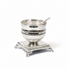 Salt Holder - Open Salt Silver Stripes