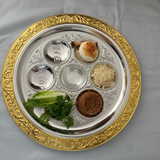 Seder Plate with Seder Items