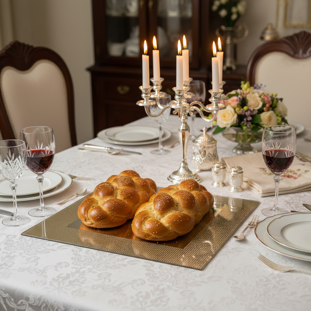 Shabbat Challah Board