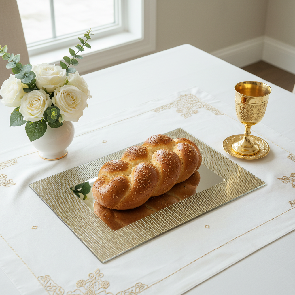 Shabbat Table Overhead