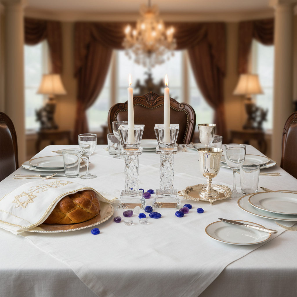 Shabbat Table Setting