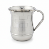 Silver Kotel Washing Cup White Front