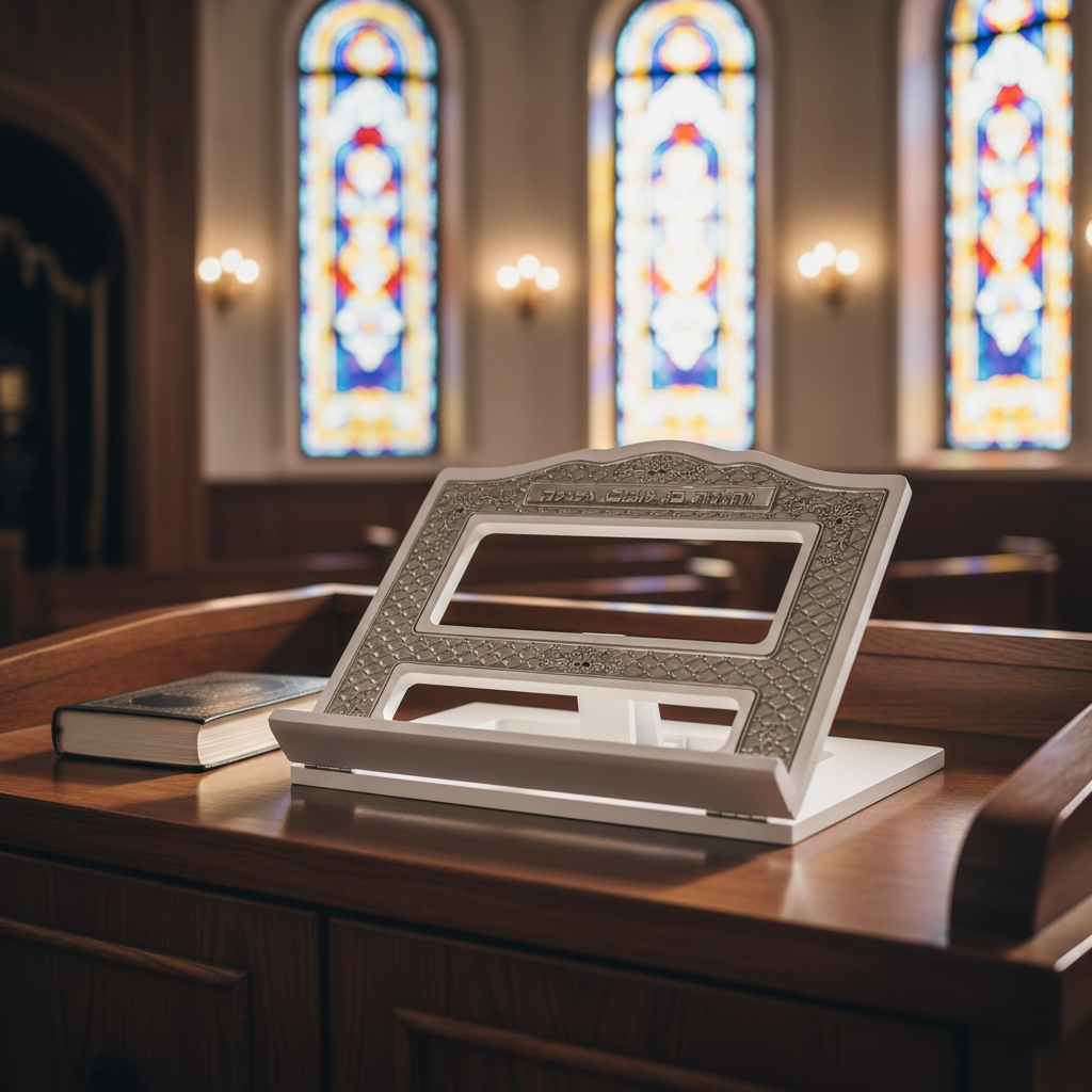 Torah stand in synagogue