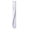 Mezuzah Case - Clear Plastic with Rubber Cork 12cm