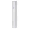 Mezuzah Case - White Plastic with Rubber Cork 12cm