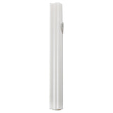 Mezuzah Case - Plastic with Silver Shin 12cm