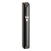 Mezuzah Case - Black with Silver Shin 15cm