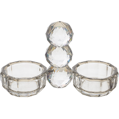Salt Holder - Elegant Crystal Saltie 12*14cm