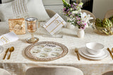 Seder plate Passover (pesach) - Glass 40cm