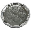 Seder plate Passover (pesach) - Silver Plated Ornate Design 35cm