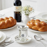 Kiddush Cup - Crystal without Stem 9cm