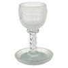 Kiddush Cup - Crystal "Blessing" 16cm