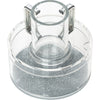 Mayim Achronim - Lucite with Silver Glitter 15cm