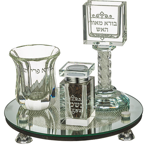 Havdalah Set - Crystal 20cm