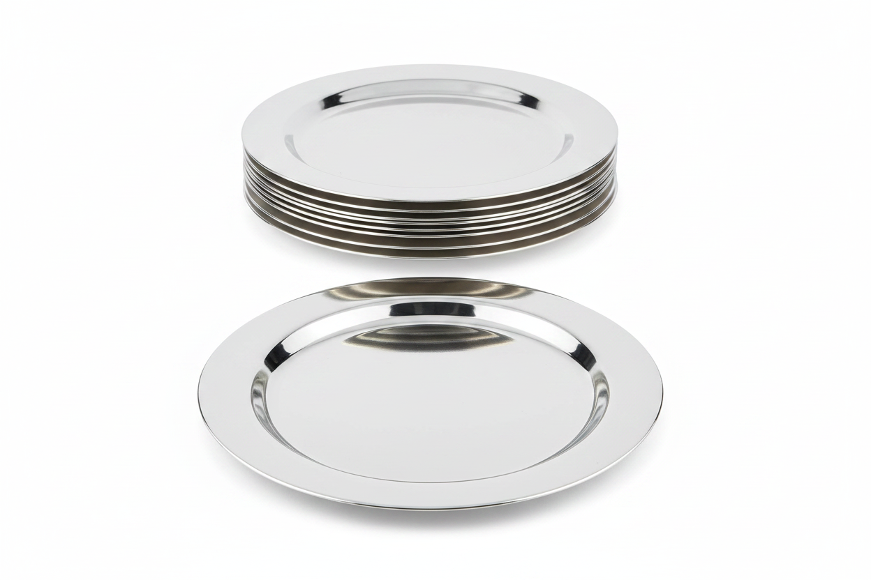 6 Plates One Forward White