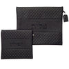 Tallit & Tefillin Bag Set - Leatherette 36×29cm with Embroidery