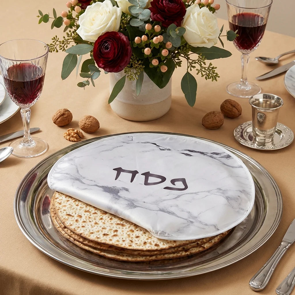 Seder Plate Passover (Pesach) - Fabric 45cm with Print