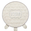 Seder plate Passover (pesach) - Elegant Cream Leatherette 45cm