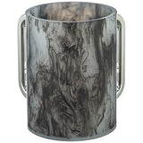 Washing Cup (Netilat Yadayim) - Lucite Clear marble 13cm