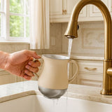 Washing Cup (Netilat Yadayim) - Elegant Aluminium 13cm
