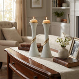 Candlesticks - Polymer 19cm