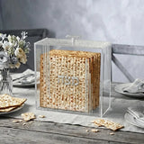 Matzah stand Passover (pesach) - Clear Lucite23*21cm
