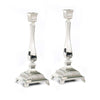 Candlesticks - Pair of Cushion 36cm Height
