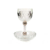 Kiddush Cup - Crystal Stone Ring Base
