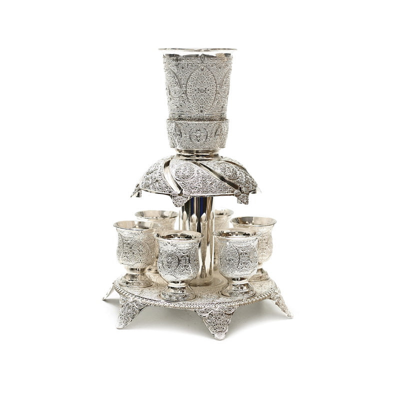 Kiddush cup Dispenser - H24D19 Pilgrim 6 Cups