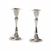 Candlesticks - Silver/Lacquered H12.7 Pair of Smooth