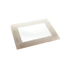 Candlestick Tray - Gold Mirror Shabbat Diamond 40/30cm